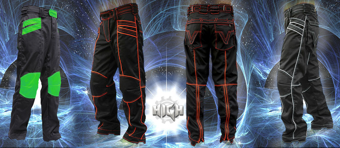 Cyber goth pants