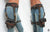 Psyraider Belt with Leg Bag and Studs