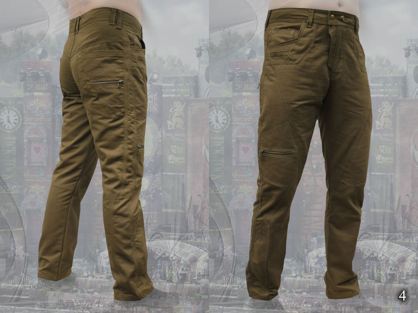 TOMORROWLAND PILGRIM cotton slacks 52 ② unity_trackpants_front.jpg?v=